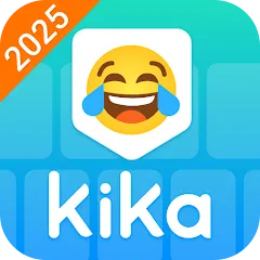 تحميل كيبورد كيكا Kika Keyboard مهكر 2026 للأندرويد APK مجاناً