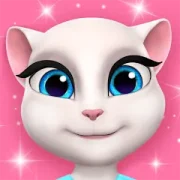 تنزيل لعبة My Talking Angela مهكرة أخر إصدار 2026 مجاناً