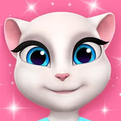 تنزيل لعبة My Talking Angela مهكرة أخر إصدار 2026 مجاناً