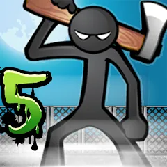 تحميل لعبة Anger of Stick 5: Zombie مهكرة 2026 للأندرويد APK مجاناً